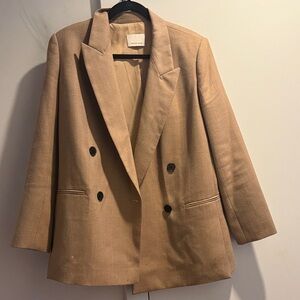 Rebecca Taylor Classic Tan Blazer